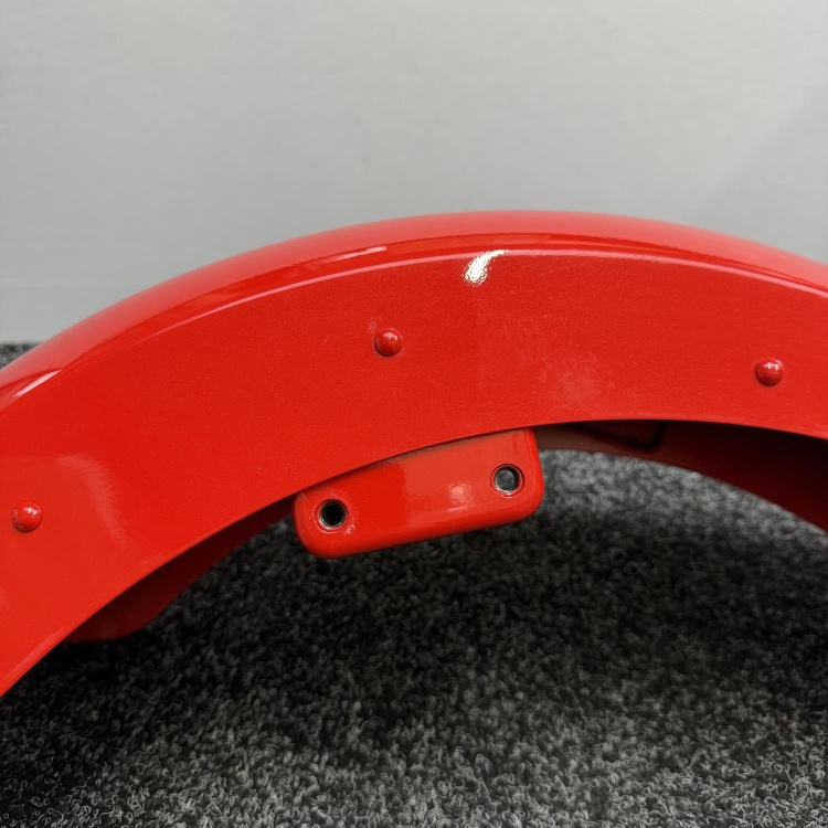 Indian Scout front fender / mudguard in slingshot red